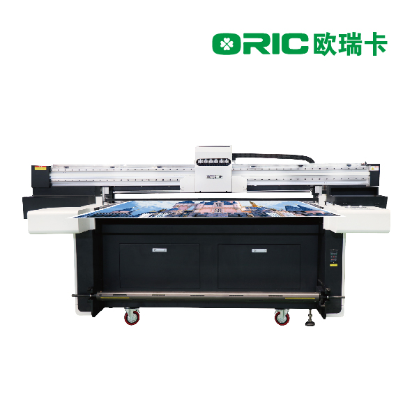OR-5000H Impresora UV rollo a rollo e híbrida todo en uno de 1,6 m con seis cabezales de impresión industriales