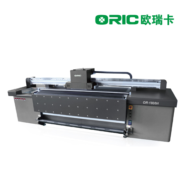 OR-1800H Impresora multifunción híbrida y rollo a rollo UV de 1,8 m con cabezales Ricoh de 3 a 9 piezas